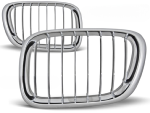 Grilles de calandre BMW X5 E53 de 09/1999 a 10/2003 Chrome
