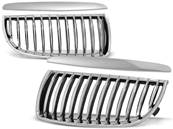 Paire grilles de calandre BMW serie 3 E90/E91 05-08 chrome