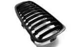 Paire grilles calandre BMW serie 3 F30/F31 11-17 noir brillant