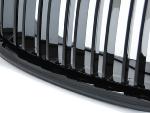 Paire grilles calandre BMW X5 E70 08-13 Look Sport Noir glossy