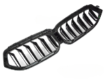 Grille de calandre avant BMW Serie 6 G32LCI de 2020 a 2023 Noir matt