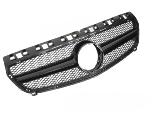 Grille calandre Mercedes Classe A W176 de 2012 a 2015 Noir Brillant