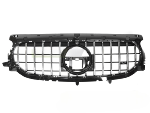 Grille calandre Mercedes GLA H247 de 2019 a 2023 Noir Chrome