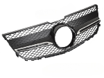 Grille calandre Mercedes GLK X204 de 2013 a 2015 Noir Brillant Chrome