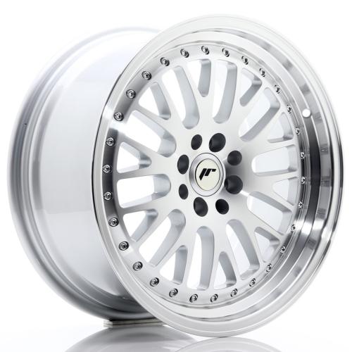 Jante JAPAN RACING JR10 17" x 8" 4x108 4x100 ET 35 Machined Face Silver