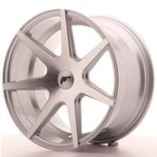 Jante JAPAN RACING JR20 18" x 9,5" Multi Perçage ET 20-40 Machined Face Silver