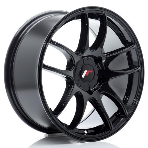 Jante JR Wheels JR29 17x8 ET20-38 - 5 trous sur mesures - Noir brillant
