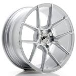 Jante JAPAN RACING JR30 18x8,5 ET20-40 5H BLANK Silver Machined Face