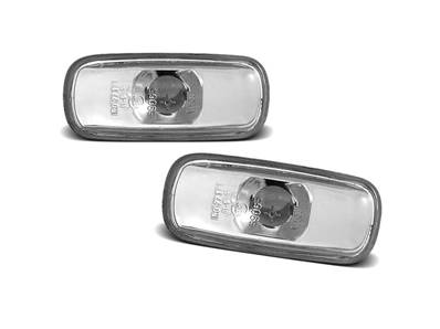 Paire de clignotant repetiteur Audi TT 8N 1999 a 2006 chrome