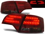 Paire de feux arriere Audi A4 B7 de 11/2004 a 03/2008 break LED rouge fume