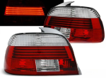 Paire de feux arriere BMW serie 5 E39 berline 2000 a 2003 LED rouge et blanc