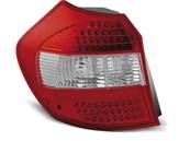 Paire de feux arriere BMW serie 1 E87/E81 04-07 LED rouge blanc