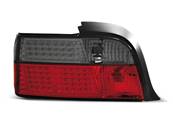 Paire feux arriere BMW serie 3 E36 Coupe Cab 90-99 LED rouge fume