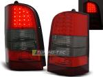 Paire de feux arriere Mercedes Vito W638 96-03 LED rouge fume