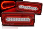 Paire de feux arriere Mercedes classe G W463 90-12 FULL LED Rouge blanc