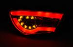 Paire de feux arriere Seat Ibiza 6J 08-12 led Bar fume