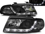 Paire de feux phares Audi A4 99-00 Daylight led noir