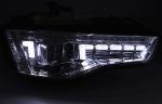 Paire de feux phares Audi A5 B8 de 2011 a 2016 Xenon DRL LED Dyn chrome