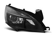 Paire de feux phares Opel Astra J 10-12 LED DRL Noir