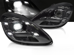 Paire de feux phares Porsche Boxster / Cayman 718 16-25 FULL LED DRL noir