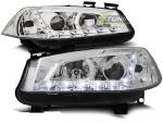 Paire de feux phares Renault Megane 02-05 Daylight led chrome