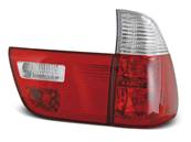 Paire de feux arriere BMW X5 E53 de 1999 a 2006 rouge blanc
