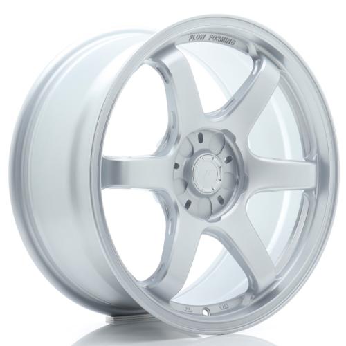 JR Wheels SL03 18x8 ET20-35 - 5 trous sur mesure - Matt Silver
