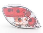 Paire de feux arrire Ford Ka type RBT 1997 a 2008 Chrome Rouge