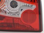 Paire de feux arrière Audi A3 8L 1996 a 2000 Rouge Chrome