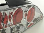 Paire de feux arrière Peugeot 406 Berline de 1995 a 1998 Chrome