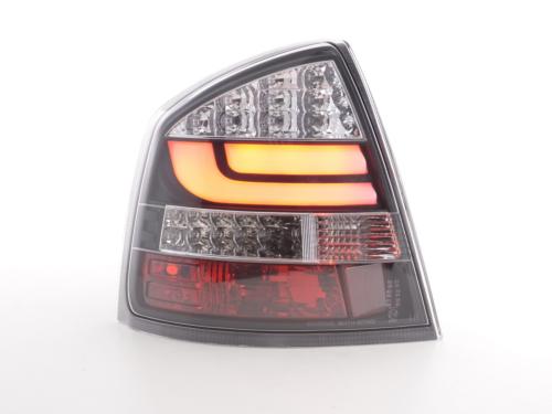 Paire feux arrière Skoda Octavia Berline 1Z 2005 a 2012 Noir Led