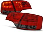 Paire de feux arriere Audi A4 B7 break 04-08 LED rouge fume