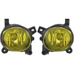 Paire Phares antibrouillard avant Audi A4 B8 2007 a 2011 Jaune