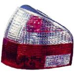 Paire de Feux arriere Design Audi A3 8L 1996 a 2000 Rouge Chrome