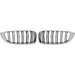 Grilles de Calandre BMW Serie 4 F32/F33/F36 2013 a 2020 Noir Chrome