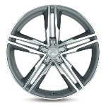 Jante Mam A1 19x8 ET30 5/112 Palladium Front Polish