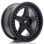 Jante JR Wheels JR6 17x8 ET20-35 - 5 trous sur mesures - Noir matt