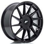 Jante JR Wheels JR22 17x7 ET20-40 - Trous sur mesure - Noir Brillant