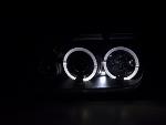 Paire de feux phares Angel Eyes VW Bora 1J 98-05 Noir