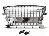 Grille de calandre pour Audi Q5 de 2008 a 09/2012 chrome Look Sport