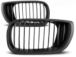Paire grilles calandre BMW serie 3 E46 de 09/2001 a 03/2005 Noir Berline/Break
