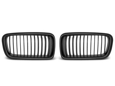 Paire de grilles de calandre BMW serie 7 E38 de 06/1994 a 07/2001 Noir