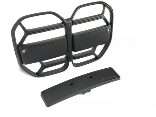 Grille de calandre avant BMW Serie 4 G22 Coupe de 2020 a 2025 Noir matt Look sport