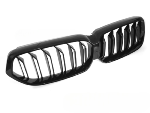 Grille de calandre avant BMW Serie 6 G32LCI de 2020 a 2023 Noir brillant