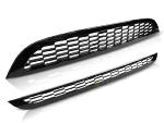 Grille calandre Mini Cooper de 2001 a 2006 R50/R53 look S noir brillant