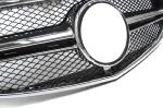 Grille calandre Mercedes classe E W212 13-16 noir chrome