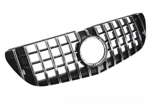 Grille calandre Mercedes Classe V W447 de 2014 a 2019 Chrome Noir Brillant