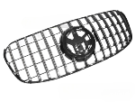 Grille calandre Mercedes GLS X167 de 2023 a 2025 Chrome Noir Brillant