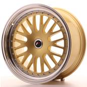 Jante JAPAN RACING JR10 19" x 9,5" Multi Perçage ET 20-35 Gold Machined Lip