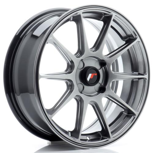 Jante JAPAN RACING JR11 17" x 7" Multi percage ET20-38 Hyper Black